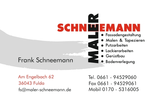 Maler Schneemann